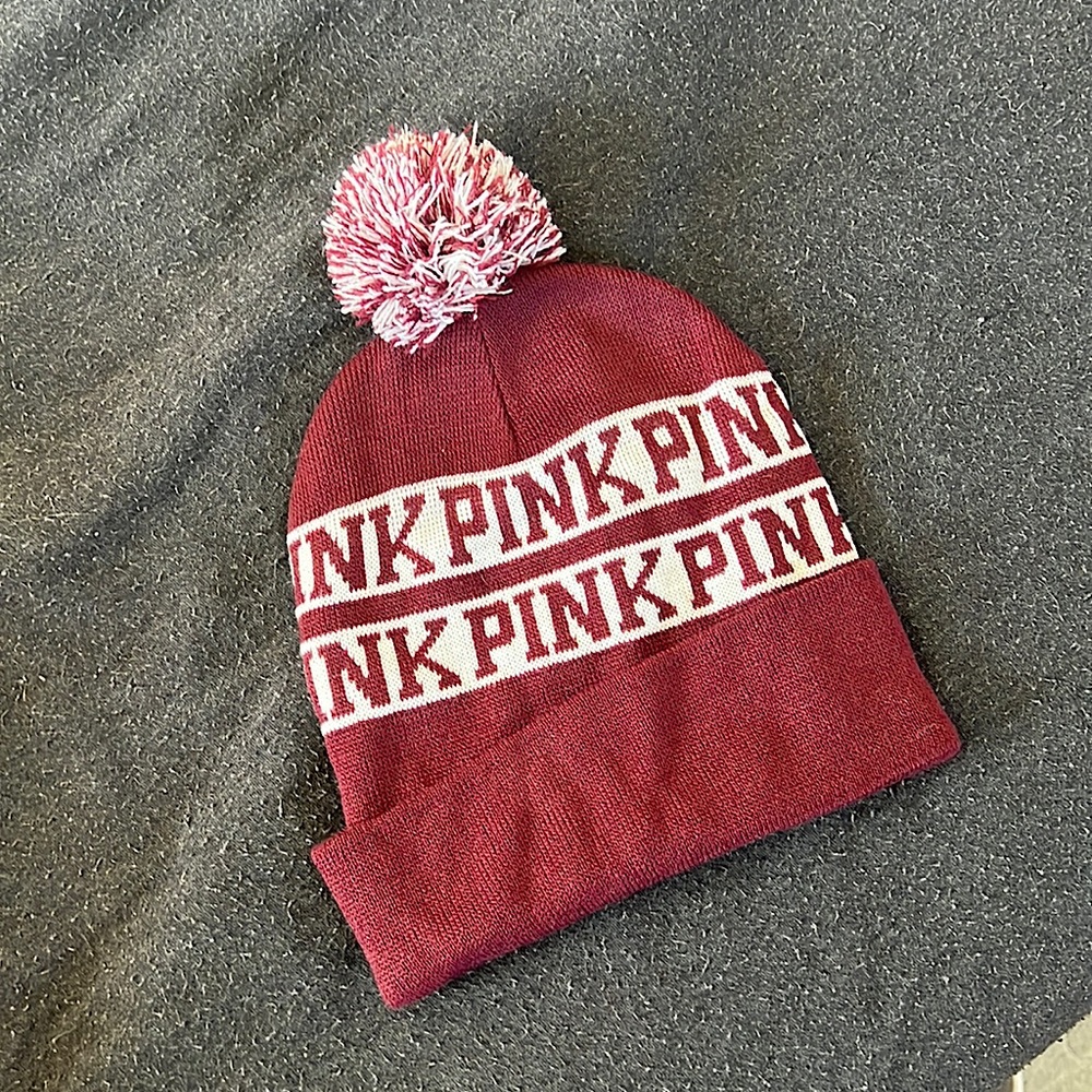 A PINK Victoria Secrets beanie. Never worn.